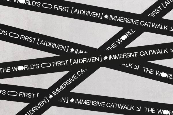 Topshop AI-driven catwalk showcase