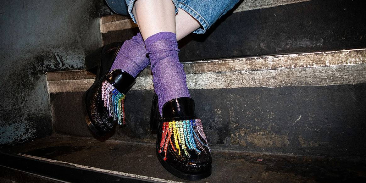 Sophia Webster collaborates with Patrick Cox