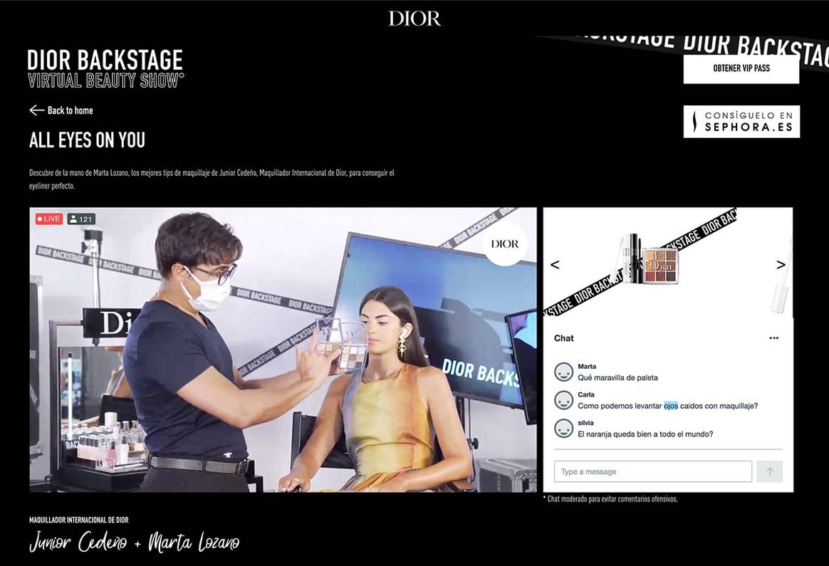 Caso de éxito: Dior y su campaña beauty experiencial