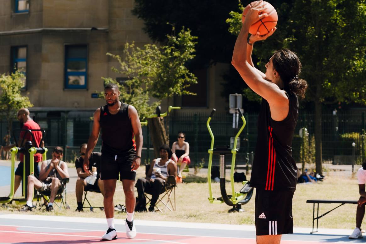 Snipes Court in Paris.