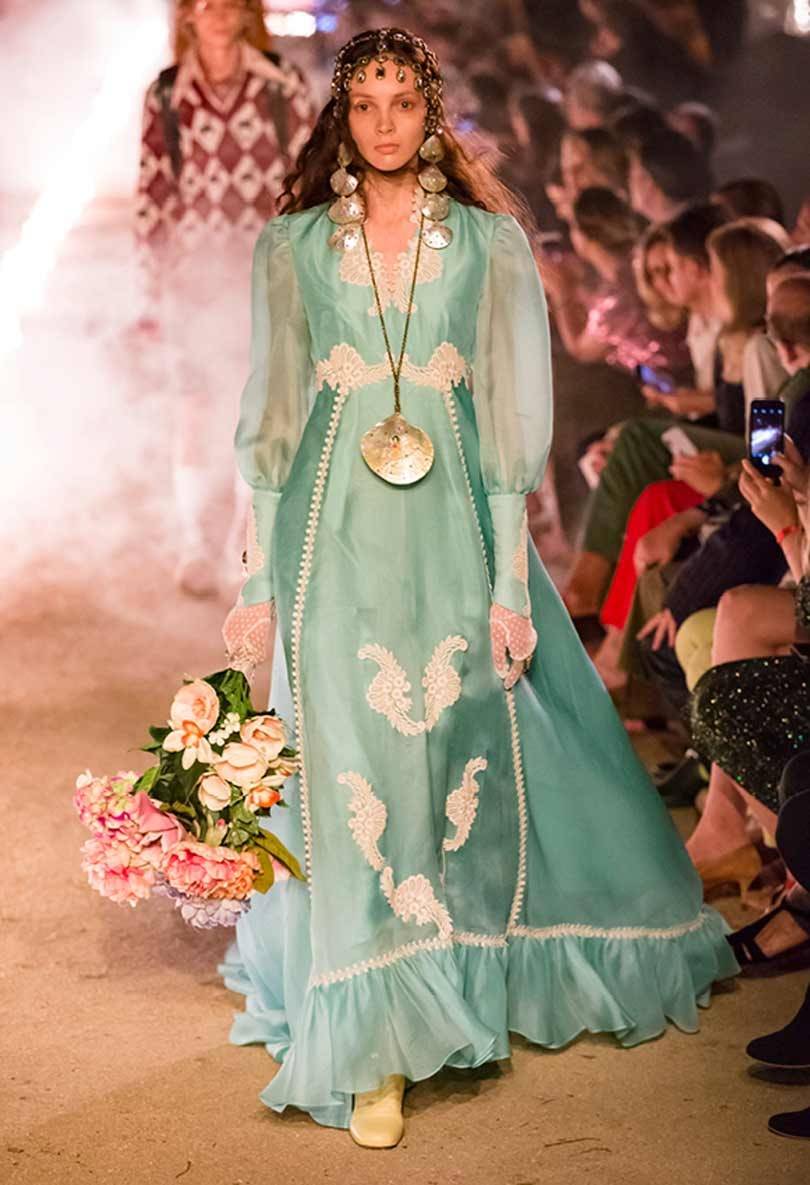 In Pictures: Gucci explores death fascination in its Cruise 2019 show