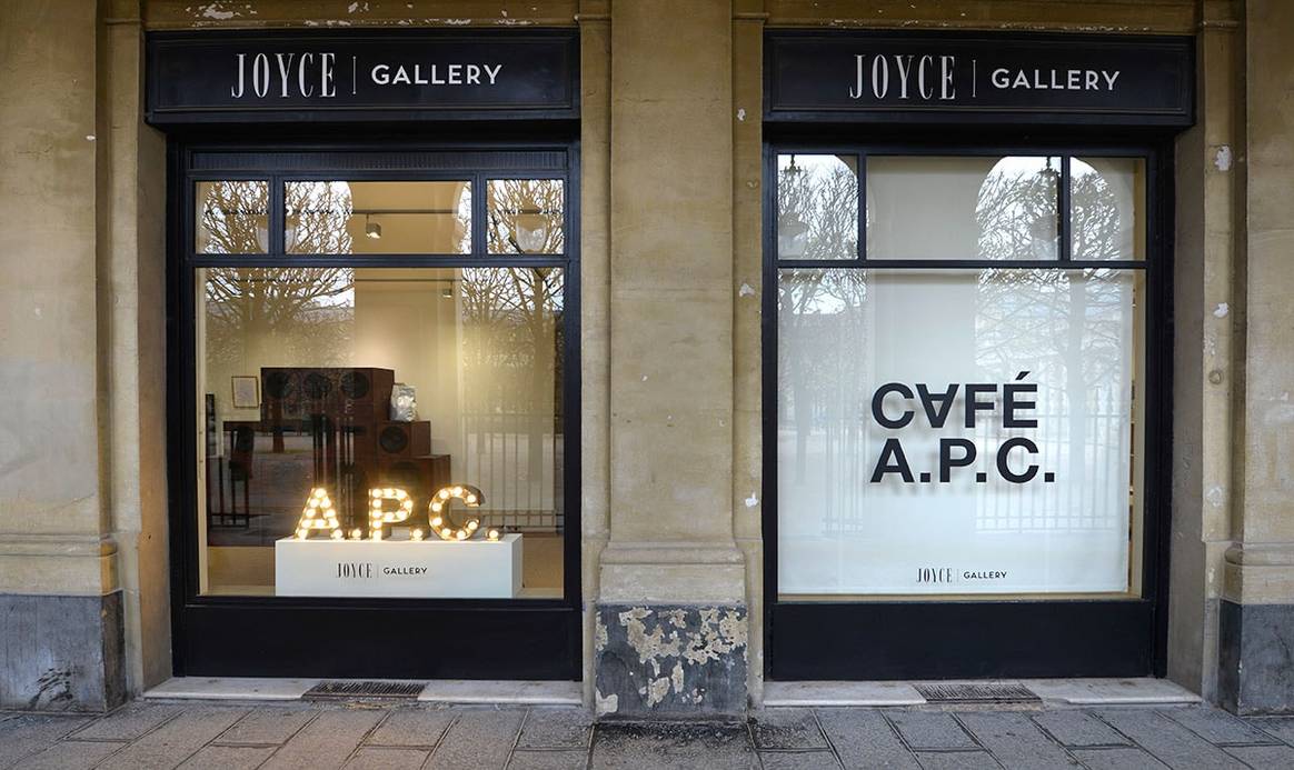 En images : le café A.P.C.