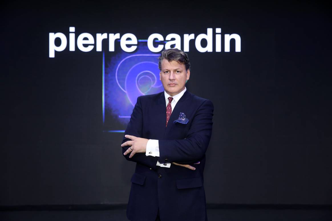 Président de Pierre Cardin, Rodrigo Basilicati-Cardin.
