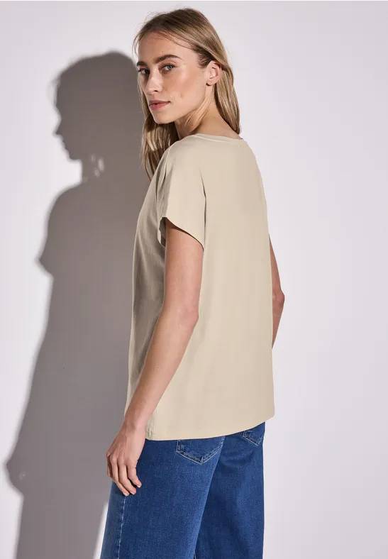 T-shirt avec texte sur film | Street One