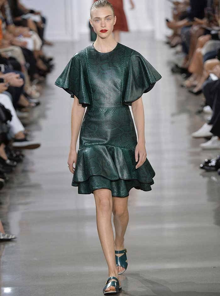 Trends so far at NYFW: free flowing silhouettes, deconstruction, and bright colors