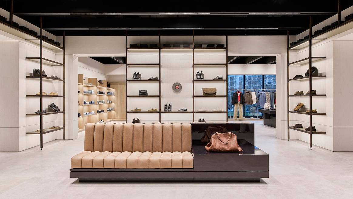 View of the new Zara Man store in Berlin