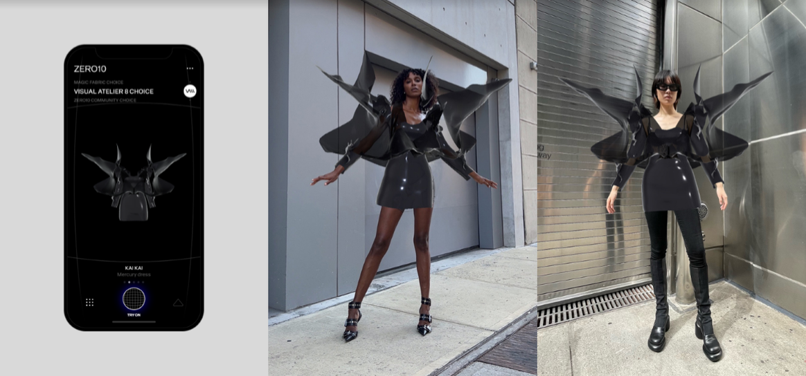 Zero10 AR Fashion Platform. Image: Zero10