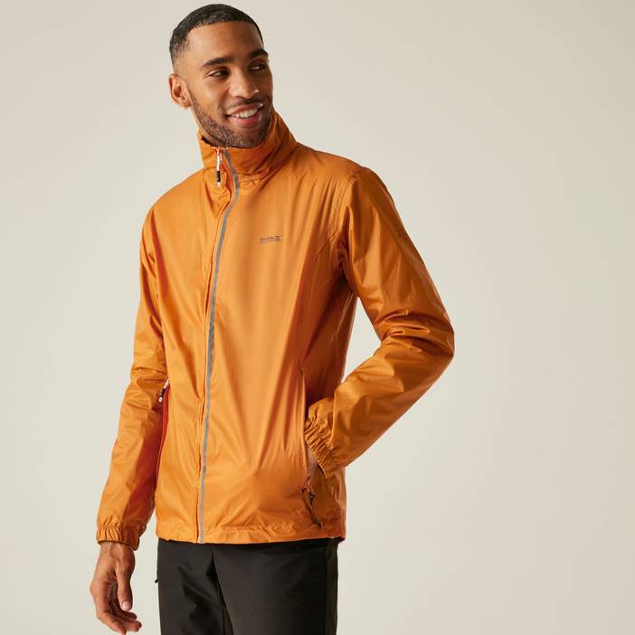 Men's Water Repellent Lightweight Lyle IV Waterproof Packaway Jacket Imperial Blue | Regatta