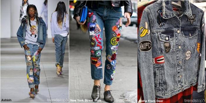 Tema clave de Tendencia de Denim para el Otoño / Invierno 2016-17