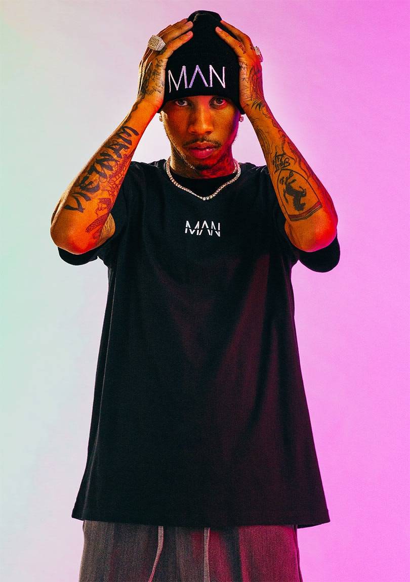 In Pictures: BoohooMan x Tyga collection