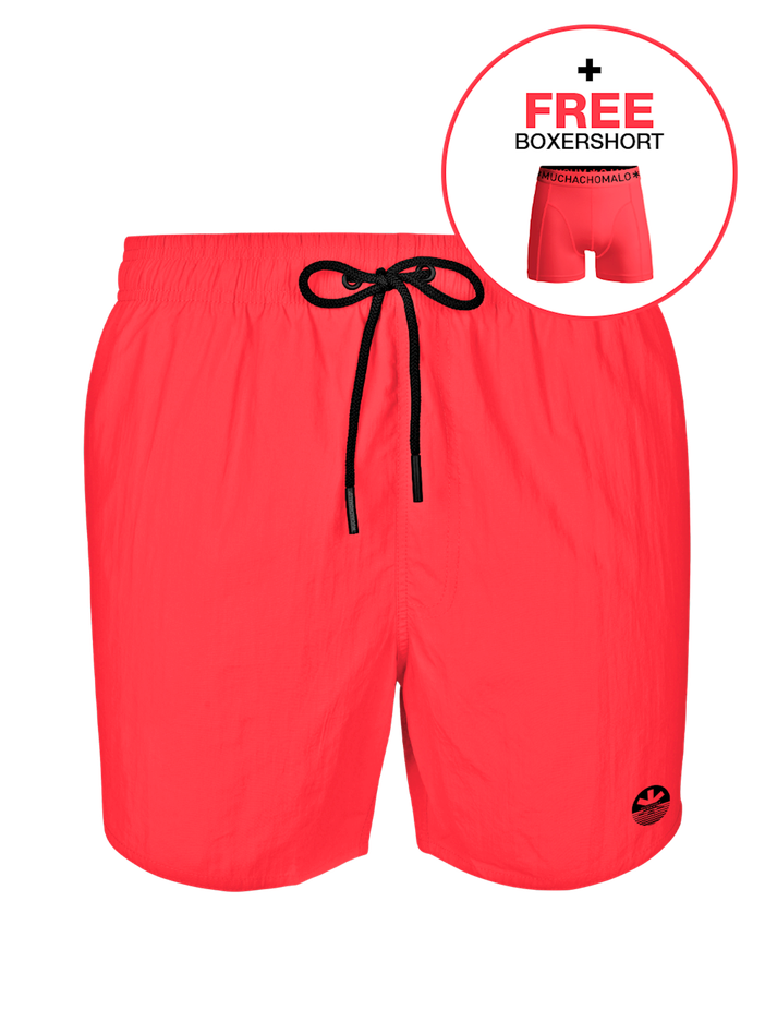 Heren Zwembroek Neon Roze | Muchachomalo