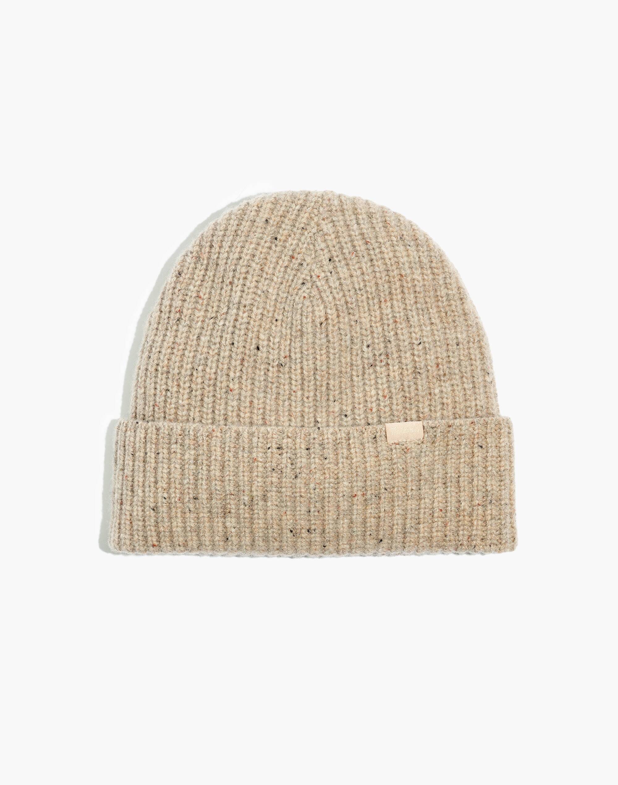 Madewell Fuzzy Wide-Cuffed Beanie in Cream New! Madewell Fuzzy Wide-Cuffed Beanie New | Mercari main image 2