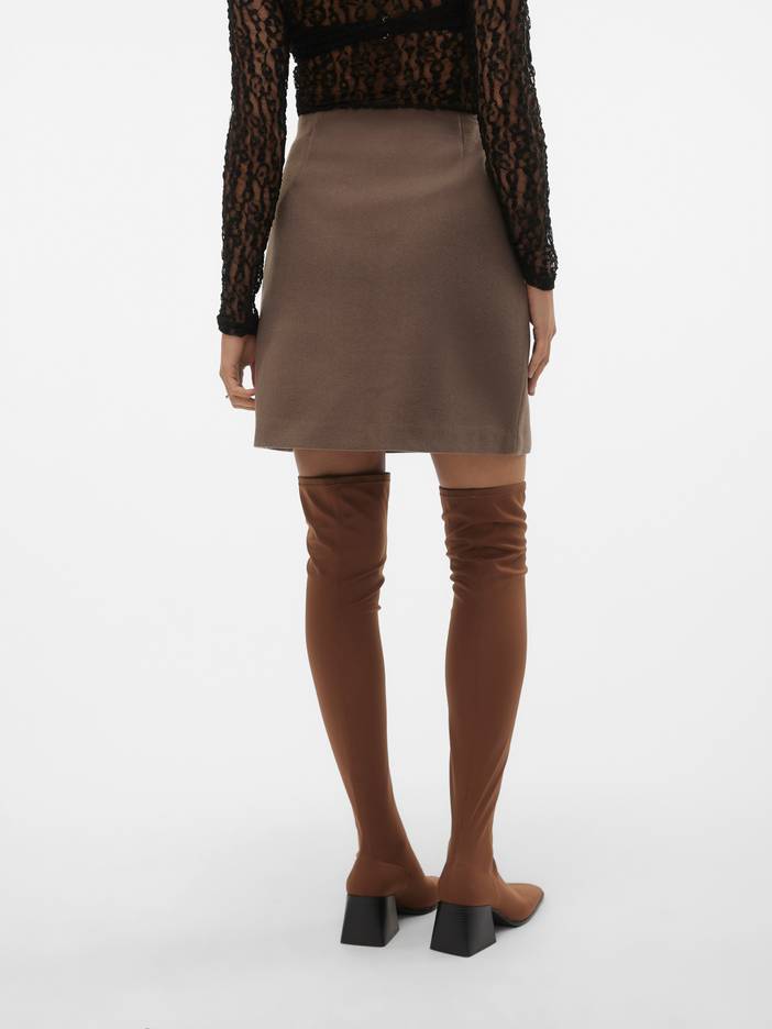 Vmfortuneallison High Waist Lange Rok | VERO MODA