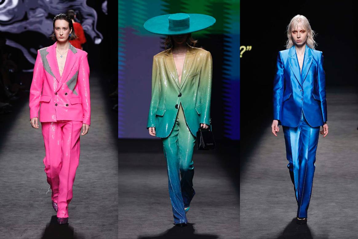 Imágenes FW23 de Paloma Suarez/Claro Couture/Otrura en MBFWMadrid