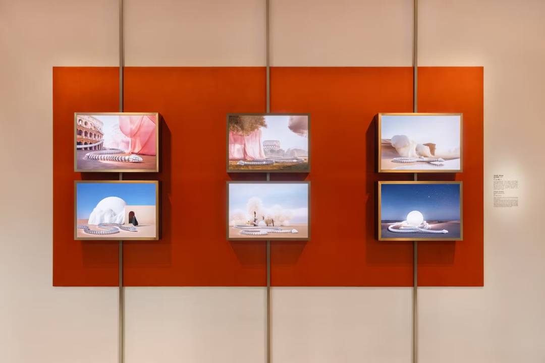 Mostra Bvlgari Serpenti Infinito a Shanghai.