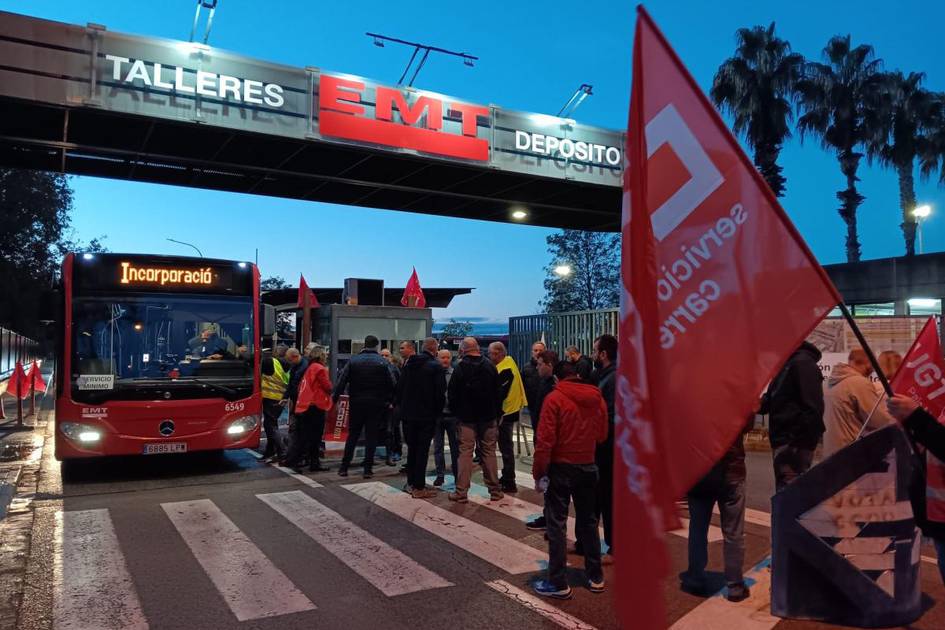 Seguimiento “total”, y sin incidentes, de la huelga en el transporte ...