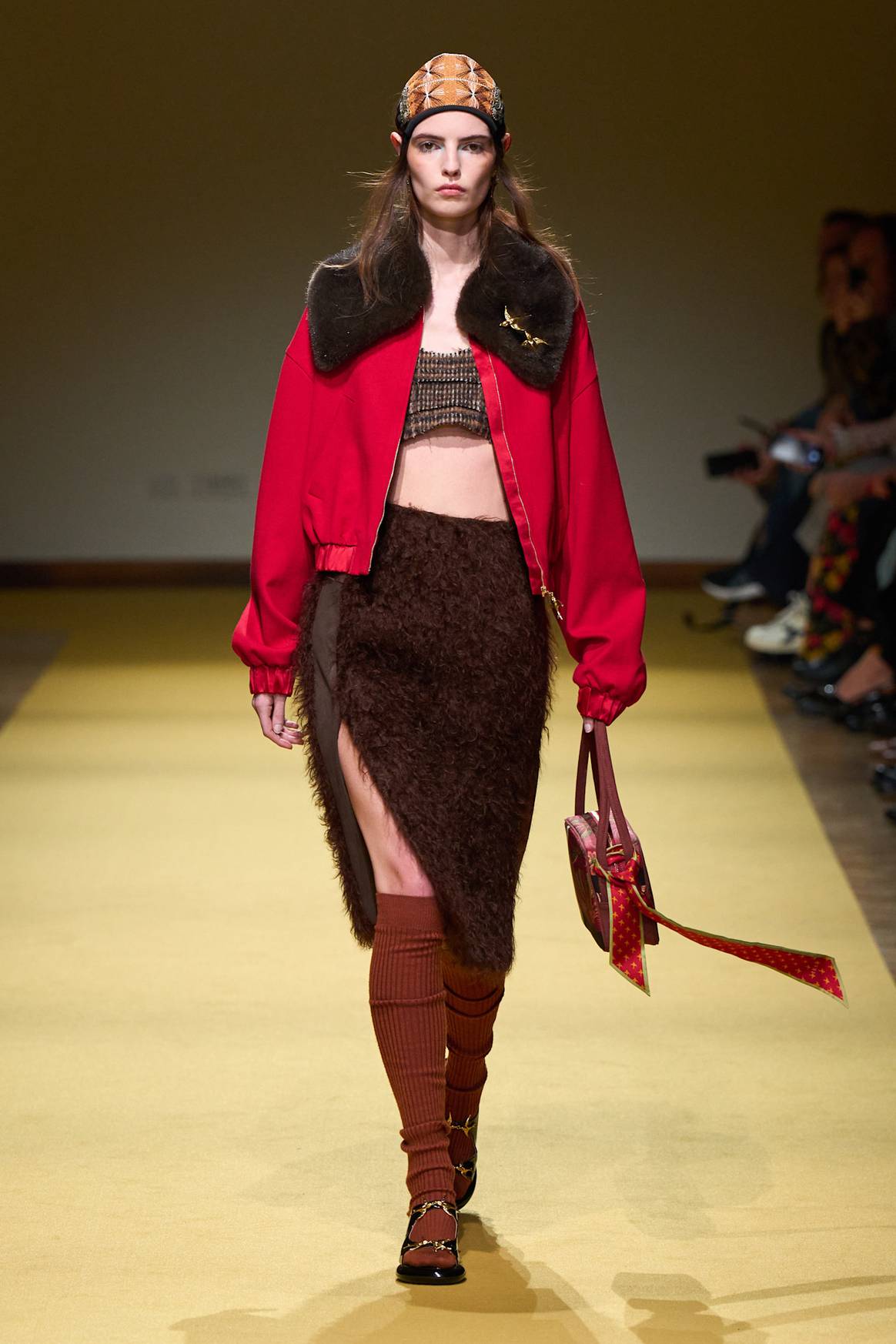 MFW FW26 color trends: navy and grey to pink, red and marigold