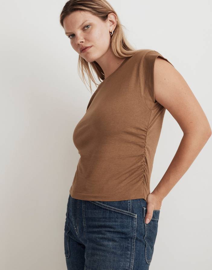 Side-Cinch Muscle Tee | Madewell