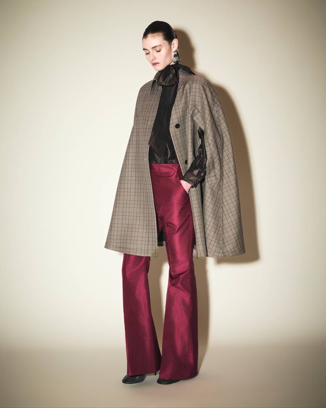 Un look della capsule presentata ieri a Milano