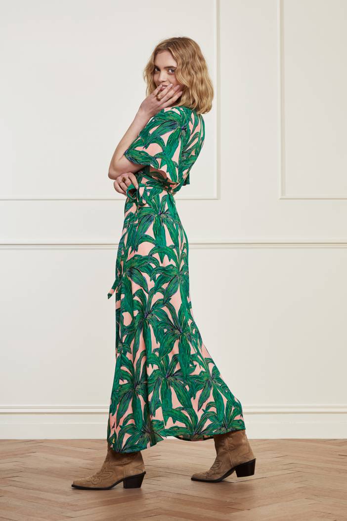 Archana Sleeve Short Dress | Fabienne Chapot