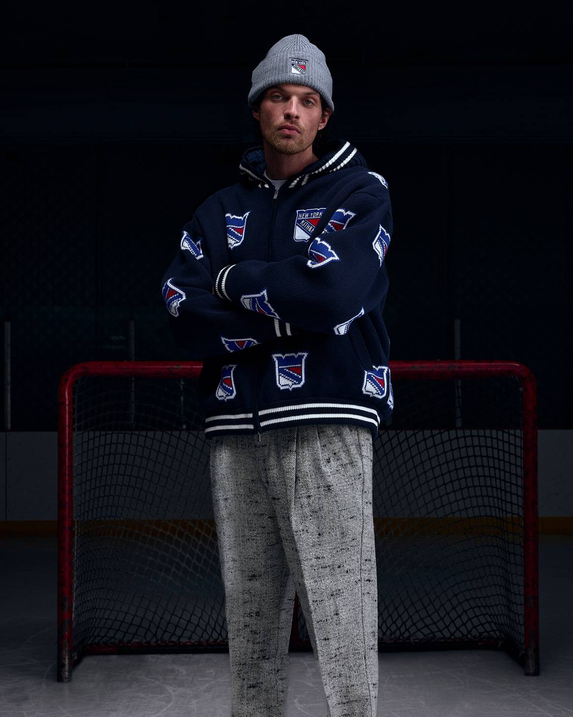 Kith for the New York Rangers collection