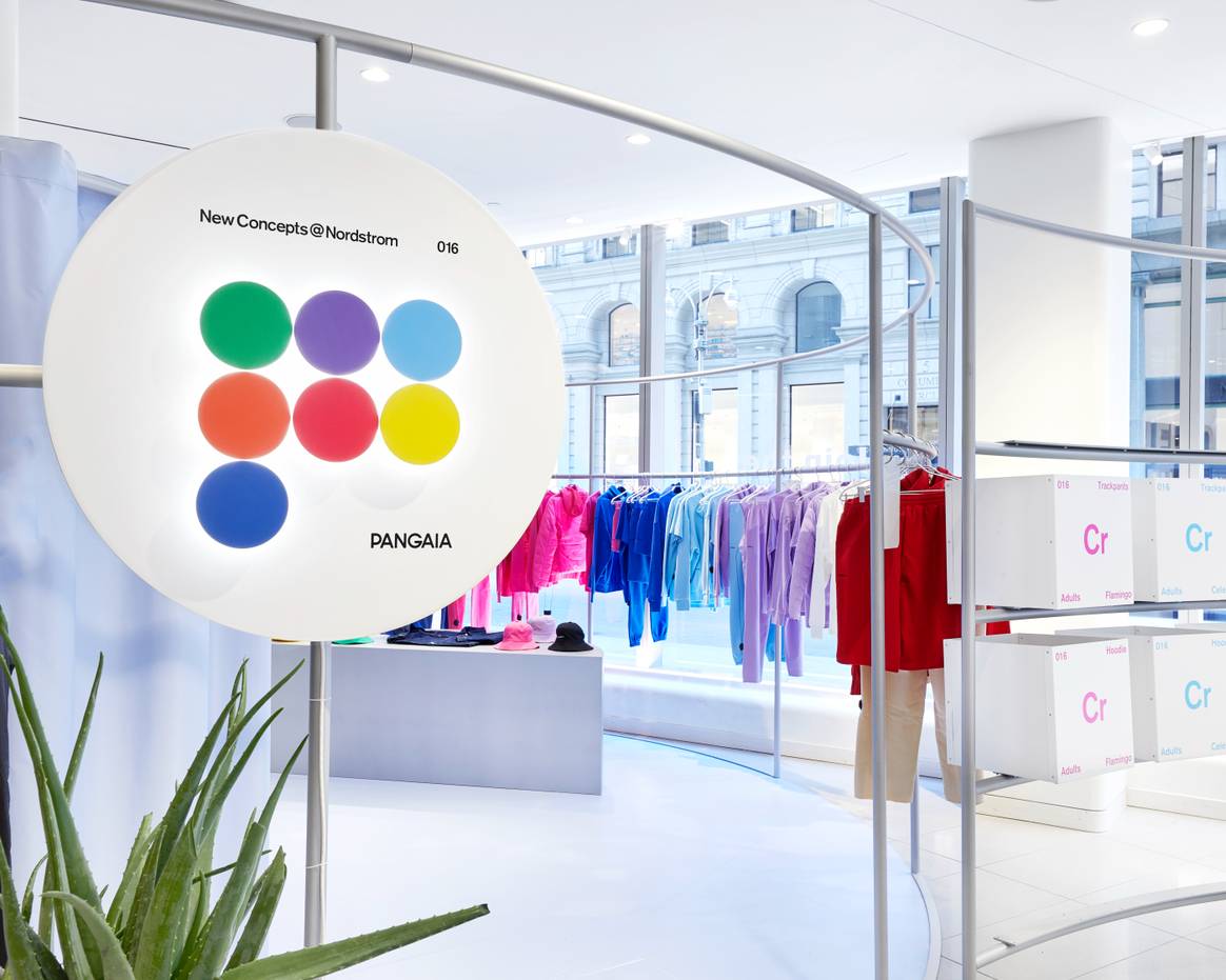 Image: Pangaia; Nordstrom Concept Store
