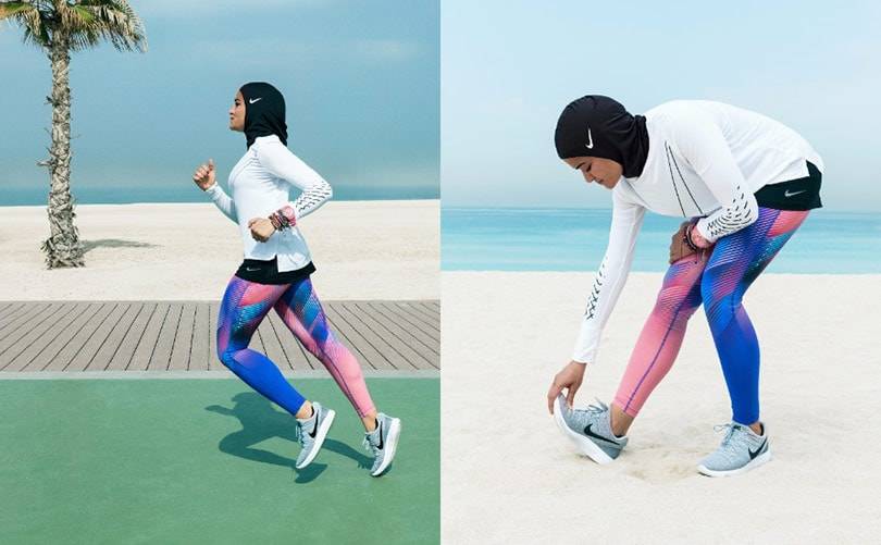 In Beeld: Nike lanceert Nike Pro Hijab voor moslimsporters