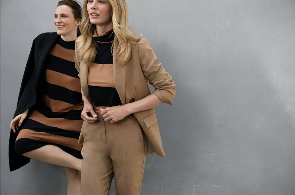 STRONGER TOGETHER I comma zelebriert im Herbst/Winter 2021 starke Frauen, die sich gegenseitig supporten
