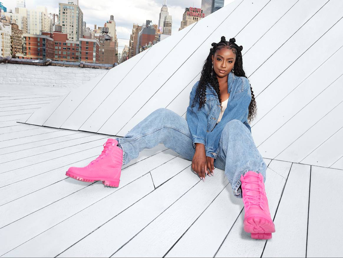 Image: Jimmy Choo x Timberland by Shaniquwa Jarvis