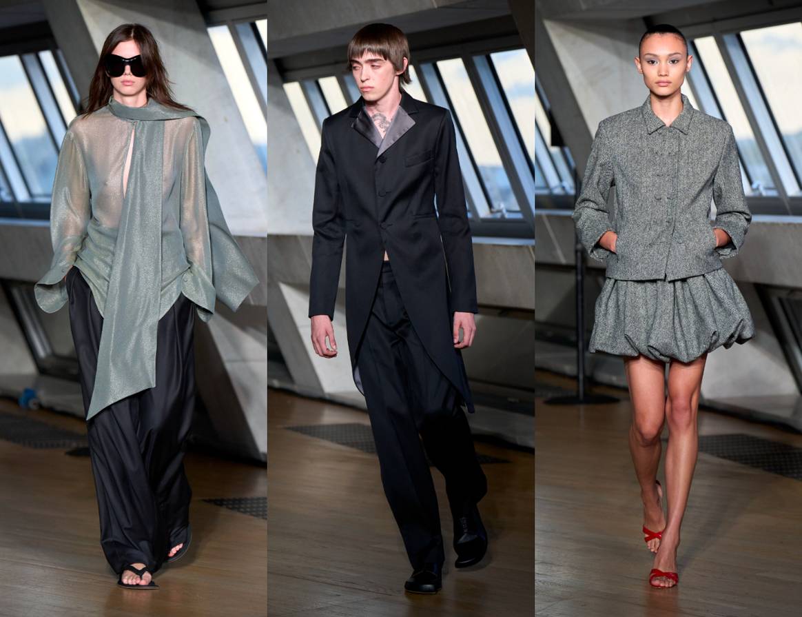 Aaron Esh SS24, LFW.