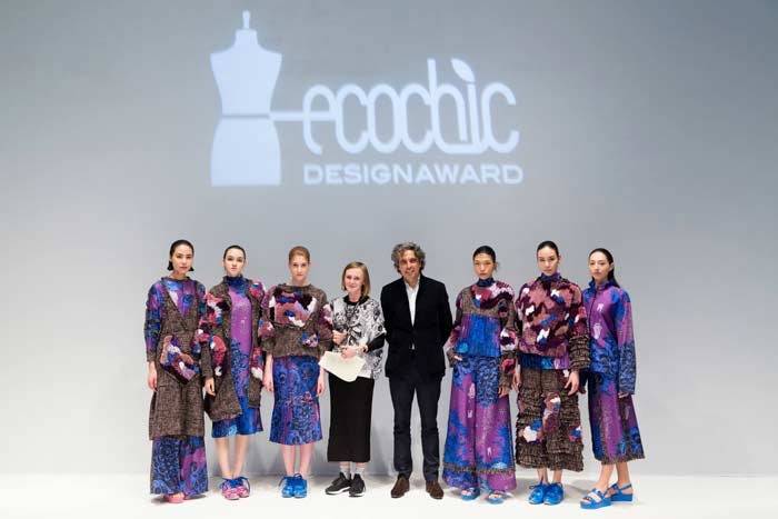 Patrycja Guzik is crowned the winner of the 2015/2016 EcoChic Design Award