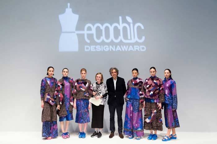 Patrycja Guzik is crowned the winner of the 2015/2016 EcoChic Design Award