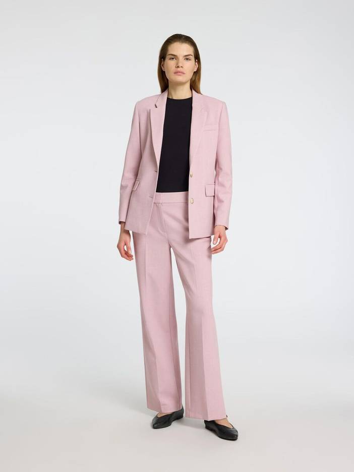 Tailored Wide Leg Broek | Selected-Femme