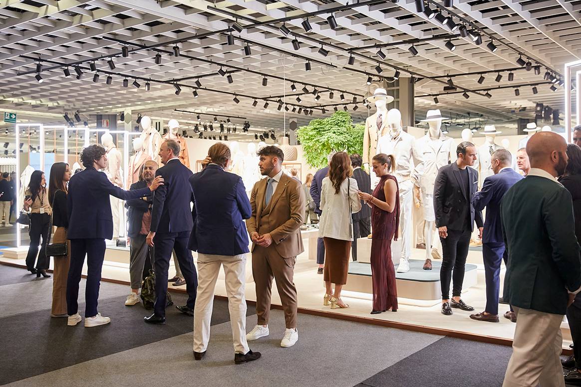 La Fortezza da Basso de Florencia durante la 106ª edición de Pitti Uomo de junio de 2024.