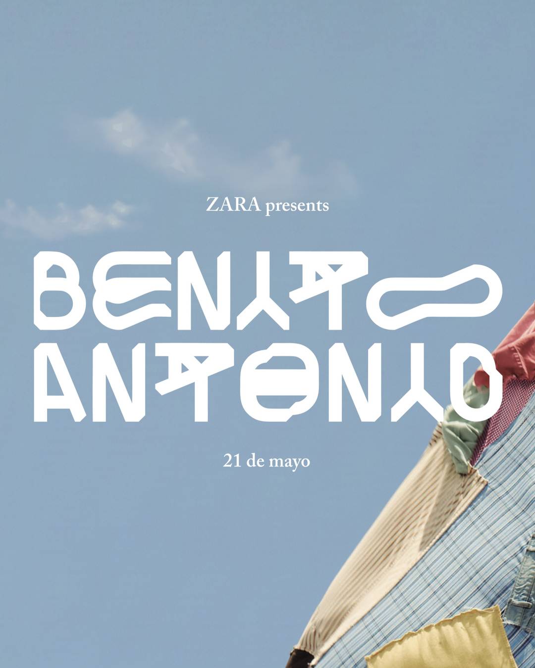 Anuncio del lanzamiento de la colección cápsula colaborativa de Benito Antonio Martínez Ocasio (Bad Bunny) con Zara.