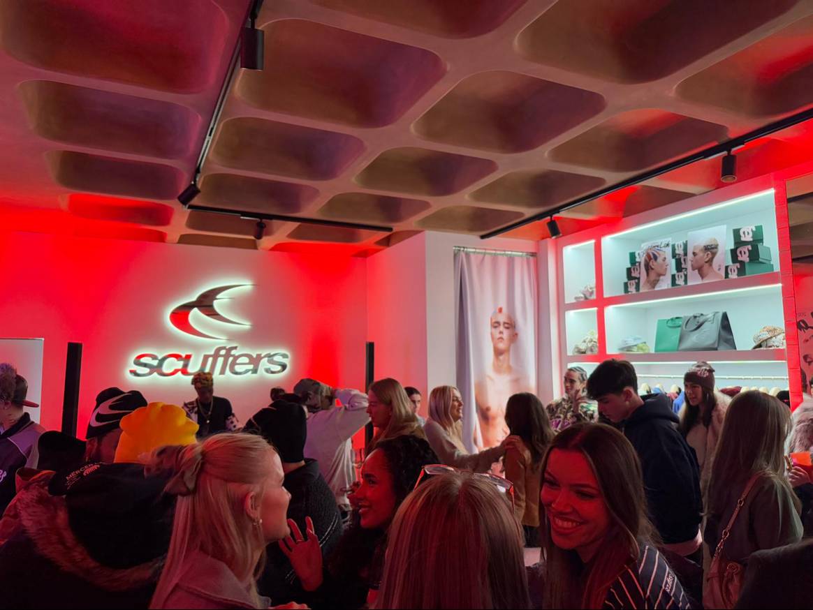 Pop-up de Scuffers en Londres.