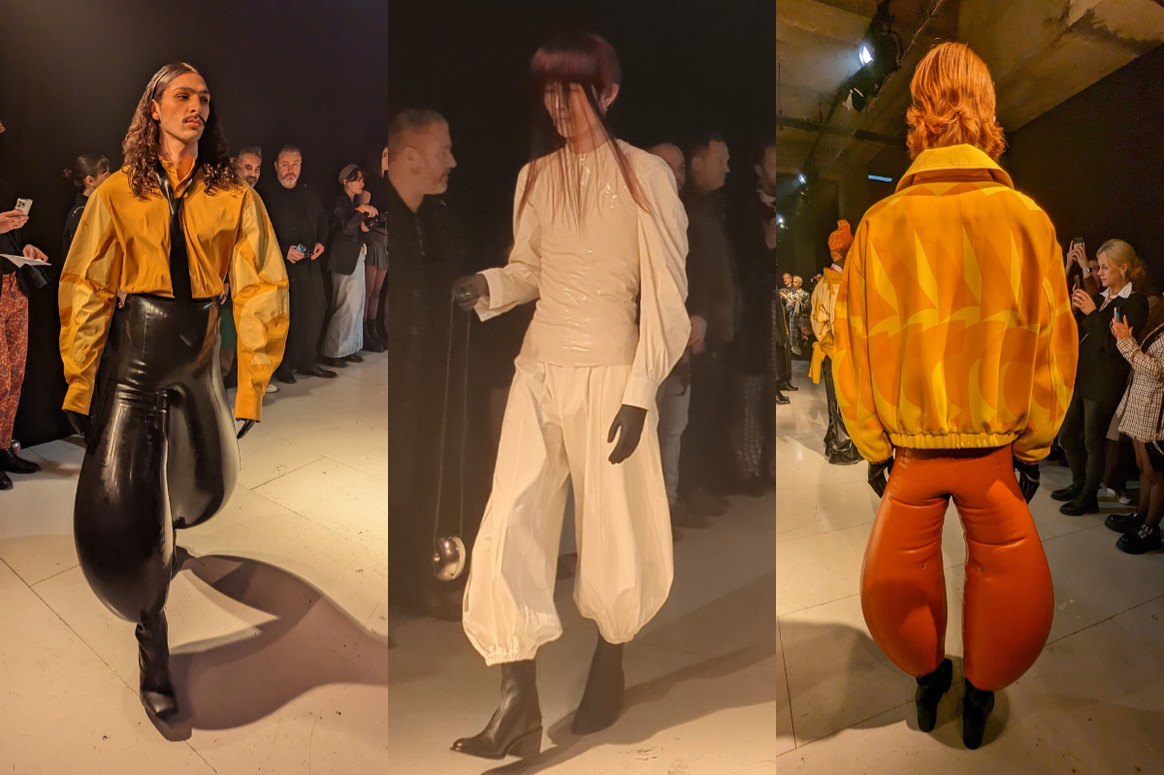Image: Danielle Wightman-Stone; Harri AW23 presentation at LFW
