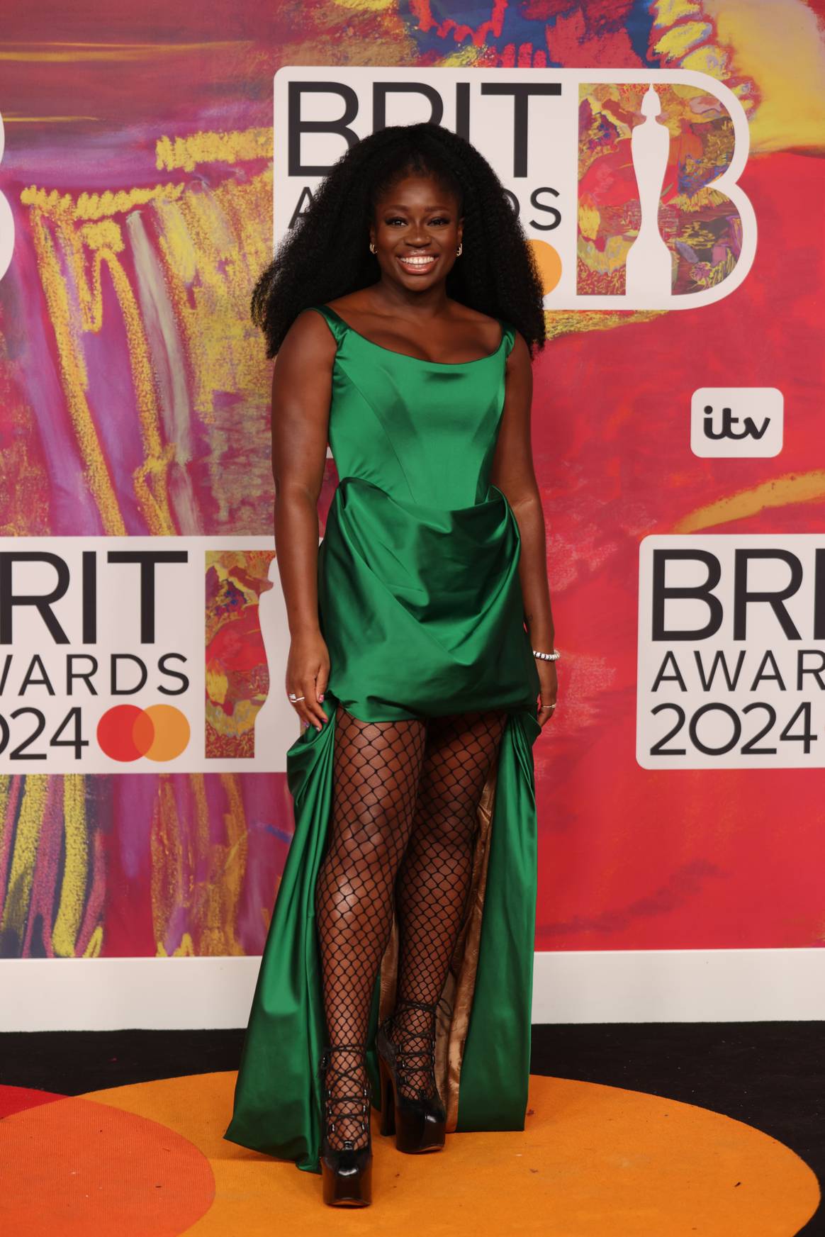 Clara Amfo in Vivienne Westwood.