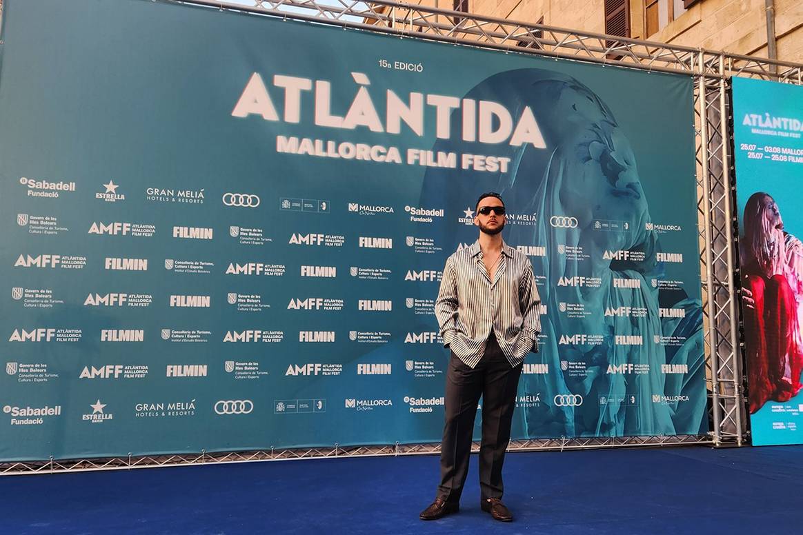 Antón Álvarez —aka C. Tangana— durante la gala de clausura de la 15ª edición del Atlàntida Mallorca Film Fest.