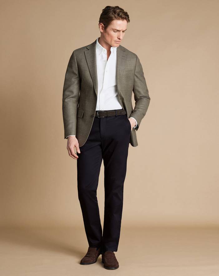 Men's Charles Tyrwhitt Texture Twill na Jacket | Charles Tyrwhitt