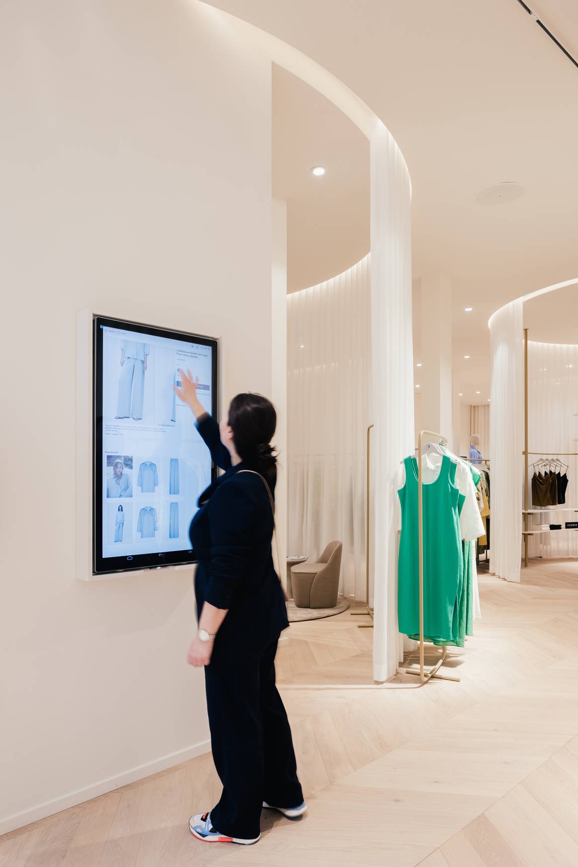 Nieuwe Xandres flagshipstore in Antwerpen, beeld via Xandres