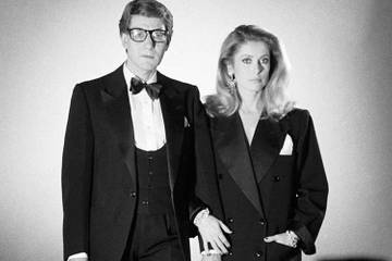 Catherine Deneuve saca a subasta más de 300 diseños de Yves Saint Laurent