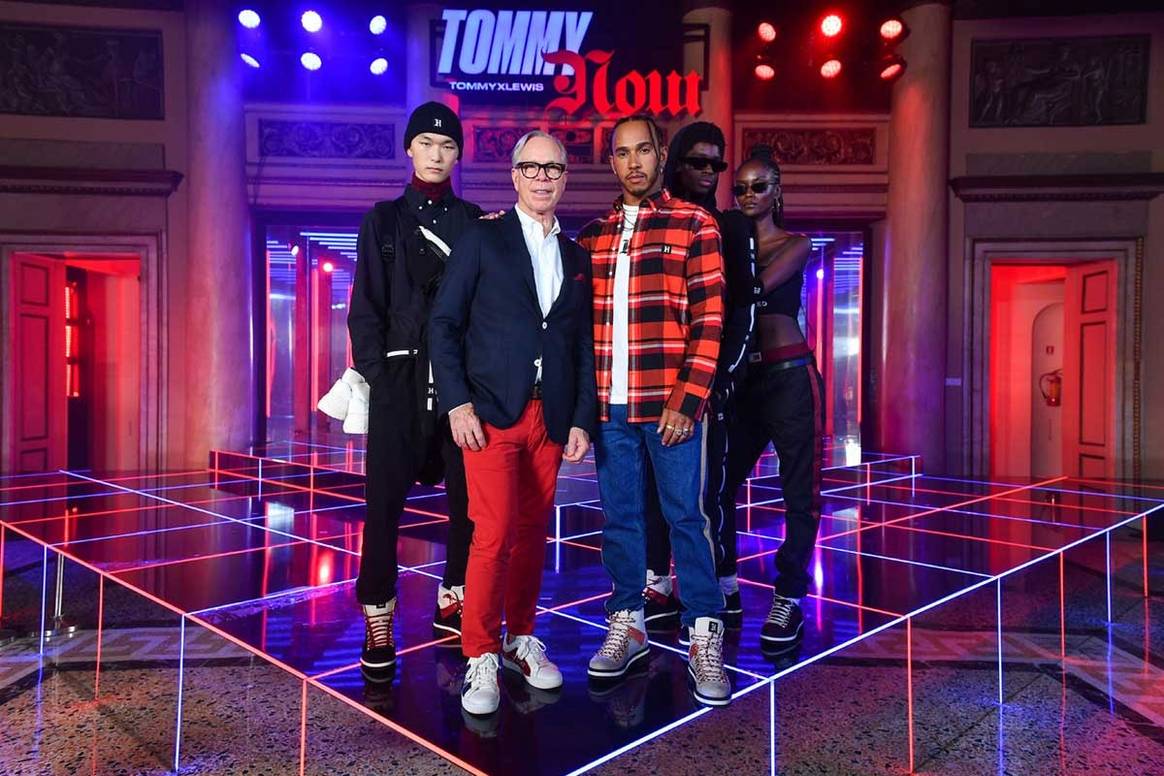 Tommy revoluciona Milán con la presentación de Tommy x Lewis