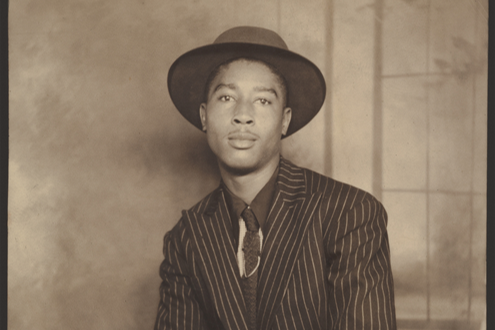 Unknown (American). [Studio Portrait], 1940s–50s. Gelatin silver print. The Metropolitan Museum of Art, New York, Twentieth-Century Photography Fund, 2015.