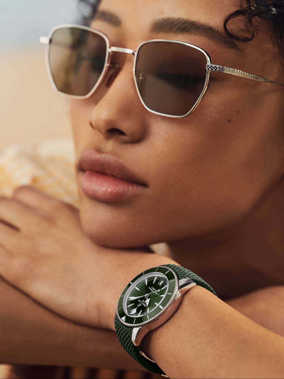 Breitling Eyewear Collection by Cutler and Gross campaign