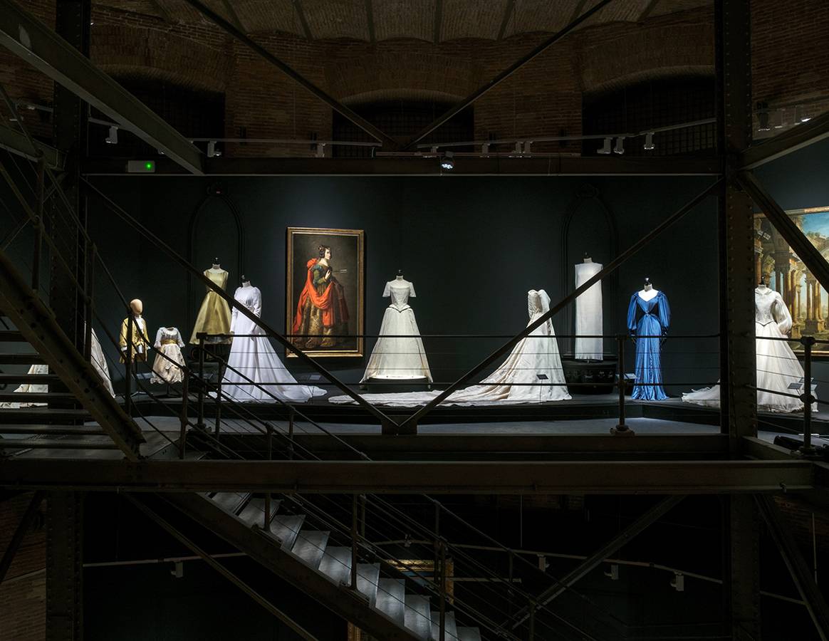 Interior de la exposición “Caprile Lorenzo”, del 16 de octubre de 2024 al 30 de marzo de 2025 en la Sala Canal de Isabel II de Madrid (España).