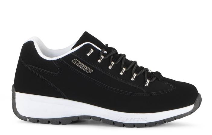 Men's Express Oxford Sneaker (Choose Your Color: BLACK/GOLD/GUM, Choose Your Size: 6.5) | Lugz