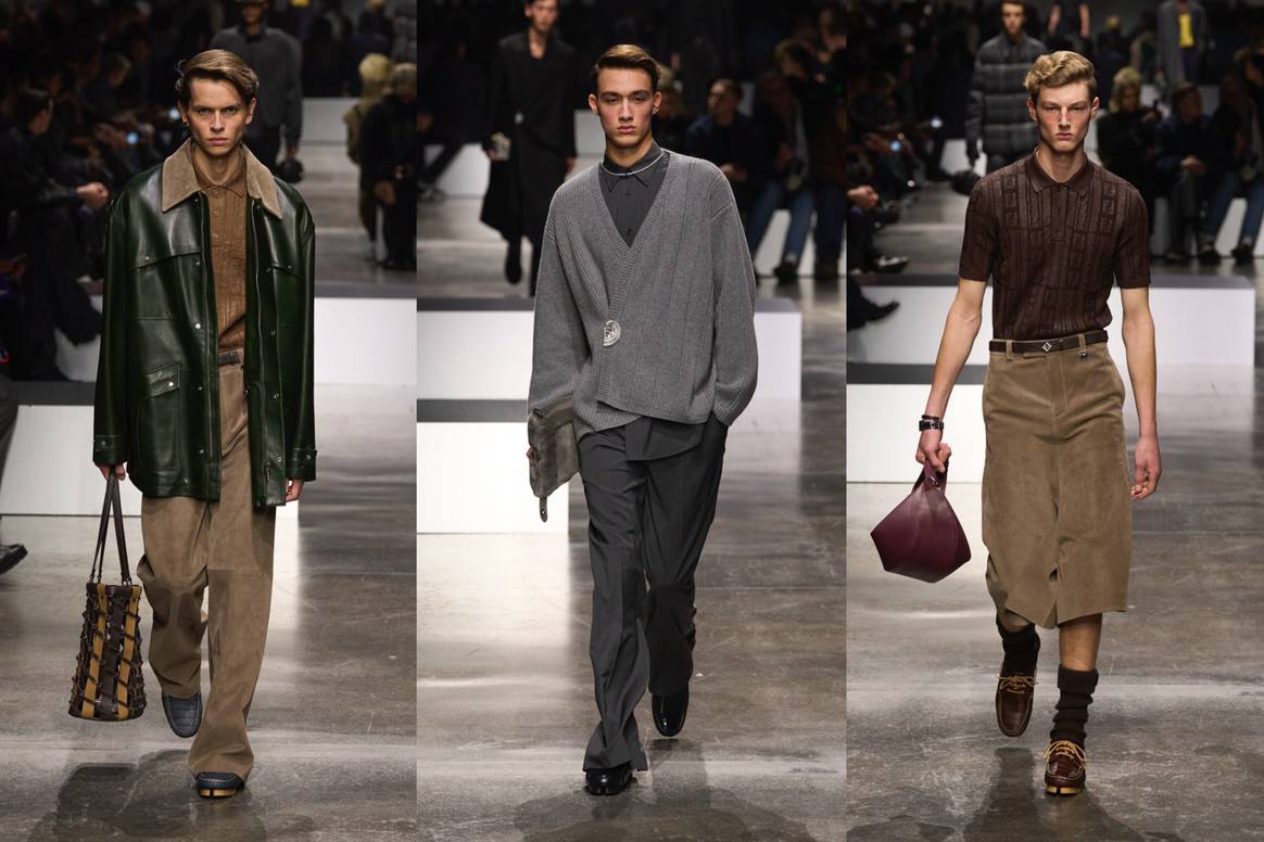 Fendi FW24, Menswear. Milan Fashion Week