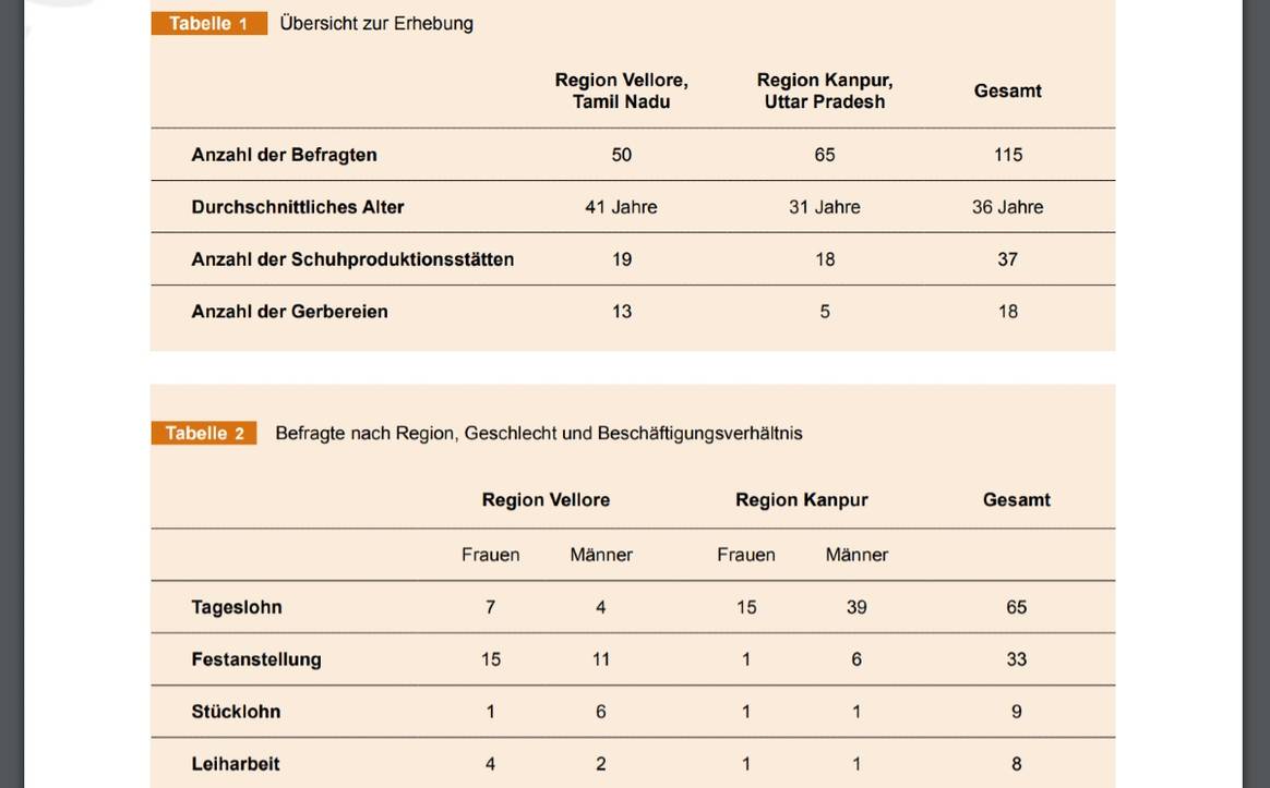 Neue Covid-19-Studie zeigt dramatische Lage indischer Schuh- und Lederarbeiter