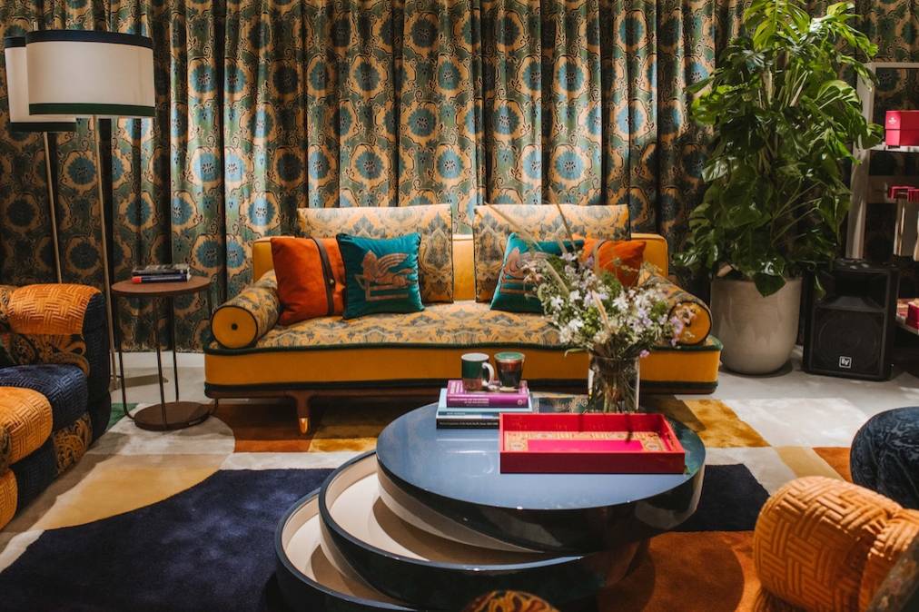 De showroom van Etro Home in Tokio